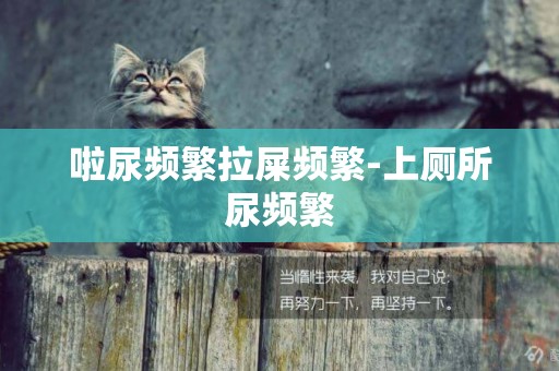 啦尿頻繁拉屎頻繁-上廁所尿頻繁