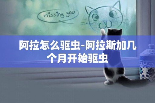 阿拉怎么驅蟲-阿拉斯加幾個月開始驅蟲