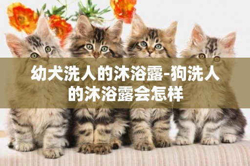 幼犬洗人的沐浴露-狗洗人的沐浴露會怎樣