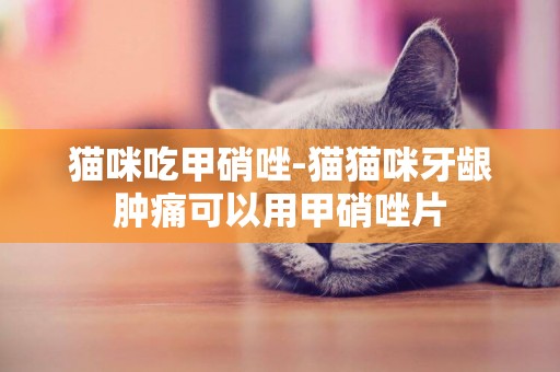 貓咪吃甲硝唑-貓貓咪牙齦腫痛可以用甲硝唑片
