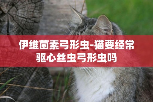 伊維菌素弓形蟲-貓要經常驅心絲蟲弓形蟲嗎