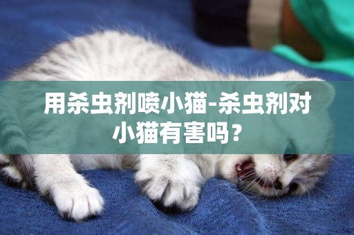 用殺蟲劑噴小貓-殺蟲劑對小貓有害嗎？