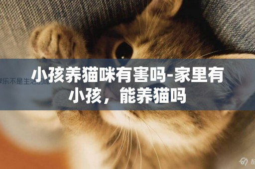 小孩養貓咪有害嗎-家里有小孩，能養貓嗎