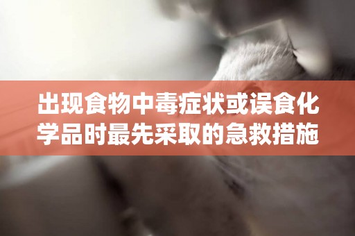 出現食物中毒癥狀或誤食化學品時最先采取的急救措施是(誤食干燥劑怎么辦) 