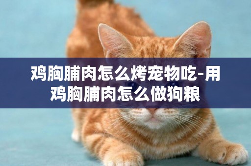 雞胸脯肉怎么烤寵物吃-用雞胸脯肉怎么做狗糧