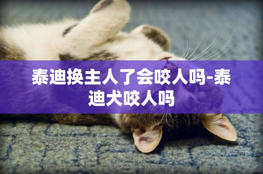 泰迪換主人了會咬人嗎-泰迪犬咬人嗎