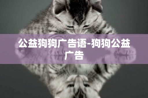 公益狗狗廣告語-狗狗公益廣告