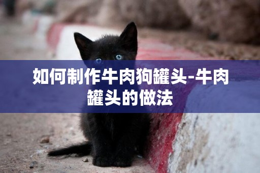 如何制作牛肉狗罐頭-牛肉罐頭的做法