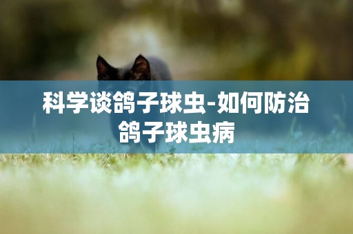 科學談鴿子球蟲-如何防治鴿子球蟲病