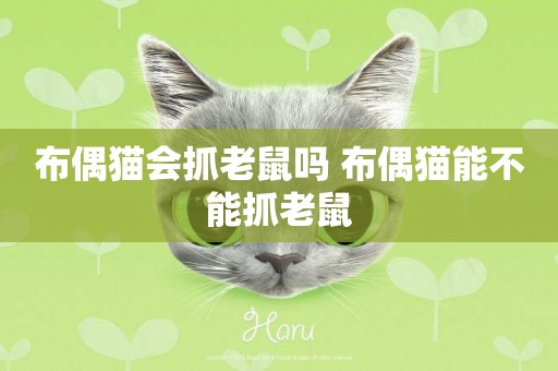布偶貓會抓老鼠嗎 布偶貓能不能抓老鼠