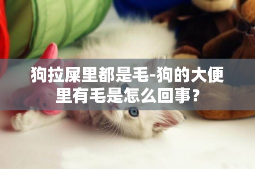 狗拉屎里都是毛-狗的大便里有毛是怎么回事？