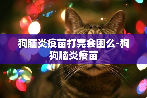 狗腦炎疫苗打完會困么-狗狗腦炎疫苗