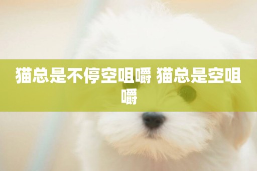 貓總是不停空咀嚼 貓總是空咀嚼