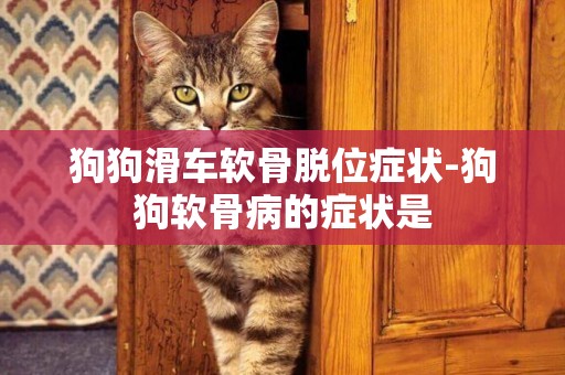 狗狗滑車軟骨脫位癥狀-狗狗軟骨病的癥狀是