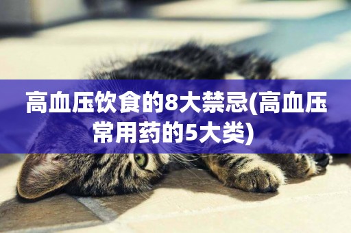 高血壓飲食的8大禁忌(高血壓常用藥的5大類) 