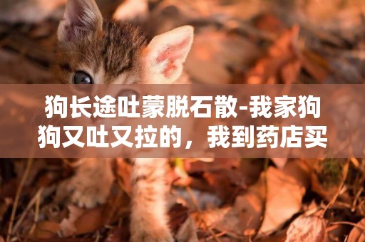 狗長途吐蒙脫石散-我家狗狗又吐又拉的，我到藥店買蒙脫石散給它吃，一天了不拉了，還是不吃不喝，怎么辦？