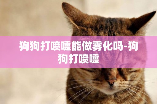狗狗打噴嚏能做霧化嗎-狗狗打噴嚏