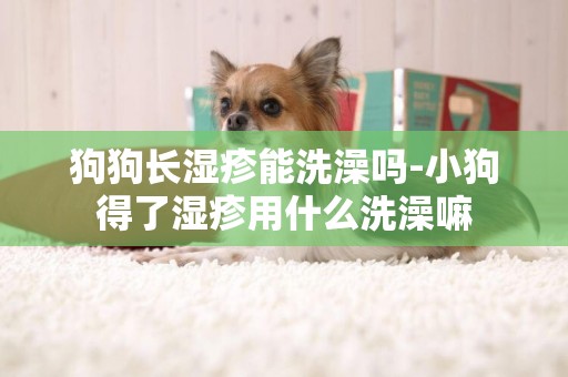 狗狗長濕疹能洗澡嗎-小狗得了濕疹用什么洗澡嘛