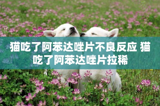 貓吃了阿苯達唑片不良反應 貓吃了阿苯達唑片拉稀