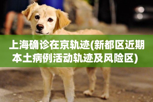 上海確診在京軌跡(新都區近期本土病例活動軌跡及風險區) 