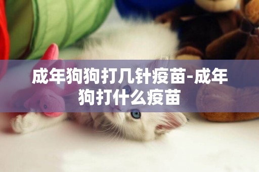 成年狗狗打幾針疫苗-成年狗打什么疫苗