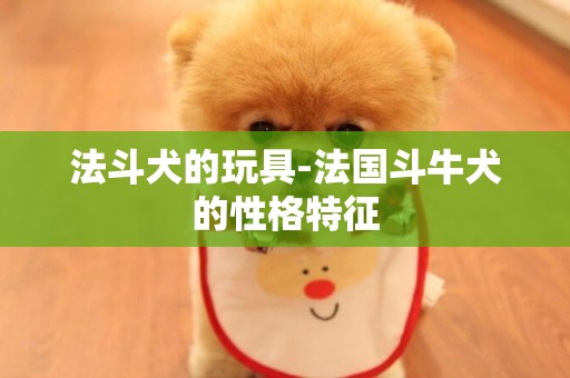 法斗犬的玩具-法國斗牛犬的性格特征