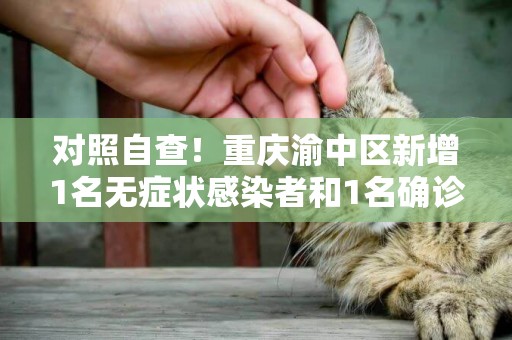 對照自查！重慶渝中區新增1名無癥狀感染者和1名確診病例，軌跡公布 
