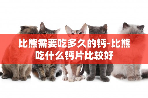 比熊需要吃多久的鈣-比熊吃什么鈣片比較好
