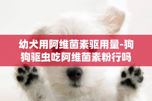 幼犬用阿維菌素驅用量-狗狗驅蟲吃阿維菌素粉行嗎
