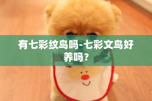 有七彩紋鳥嗎-七彩文鳥好養嗎？
