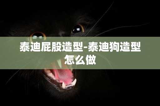 泰迪屁股造型-泰迪狗造型怎么做