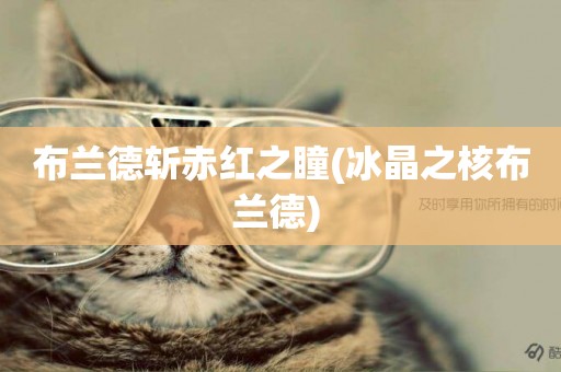 布蘭德斬赤紅之瞳(冰晶之核布蘭德) 