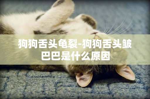 狗狗舌頭龜裂-狗狗舌頭皺巴巴是什么原因