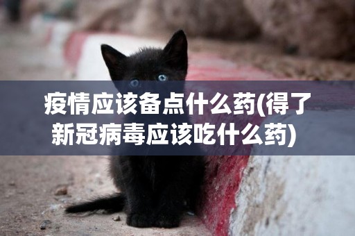 疫情應該備點什么藥(得了新冠病毒應該吃什么藥) 