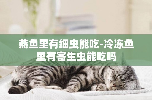 燕魚里有細蟲能吃-冷凍魚里有寄生蟲能吃嗎