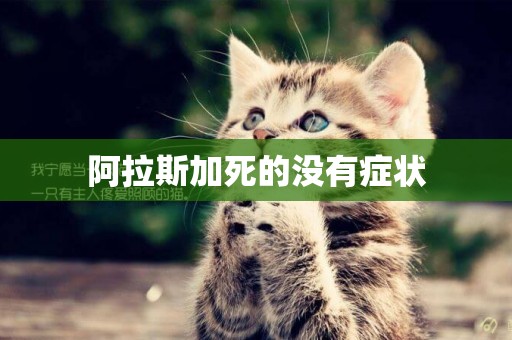 阿拉斯加死的沒有癥狀
