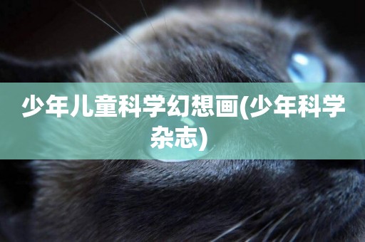 少年兒童科學幻想畫(少年科學雜志) 