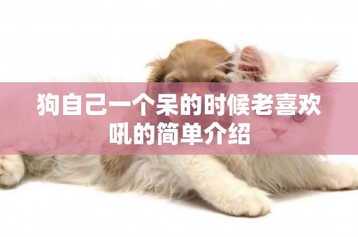 狗自己一個呆的時候老喜歡吼的簡單介紹