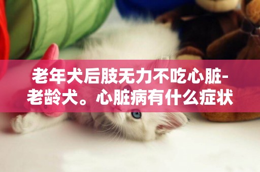 老年犬后肢無力不吃心臟-老齡犬。心臟病有什么癥狀？