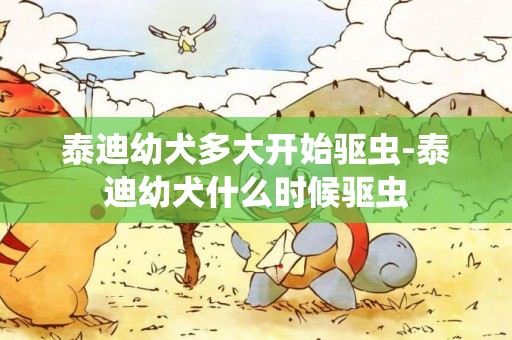 泰迪幼犬多大開始驅蟲-泰迪幼犬什么時候驅蟲