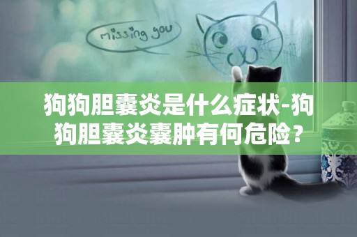 狗狗膽囊炎是什么癥狀-狗狗膽囊炎囊腫有何危險？