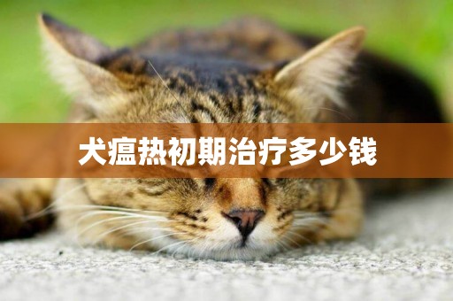 犬瘟熱初期治療多少錢
