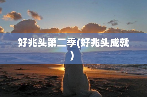 好兆頭第二季(好兆頭成就) 