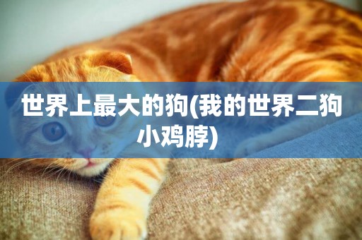 世界上最大的狗(我的世界二狗小雞脖) 