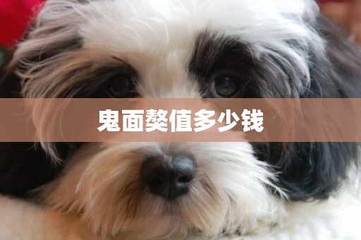 鬼面獒值多少錢