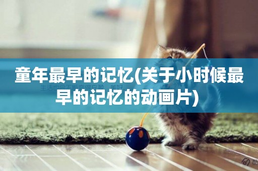 童年最早的記憶(關于小時候最早的記憶的動畫片) 