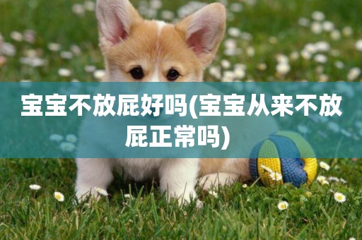 寶寶不放屁好嗎(寶寶從來不放屁正常嗎) 