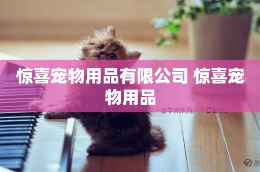 驚喜寵物用品有限公司 驚喜寵物用品
