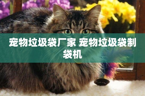 寵物垃圾袋廠家 寵物垃圾袋制袋機