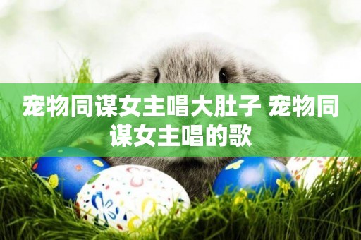 寵物同謀女主唱大肚子 寵物同謀女主唱的歌